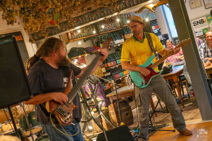 Concert avec Mon P'tit Bizness à la Brasserie Thiriez